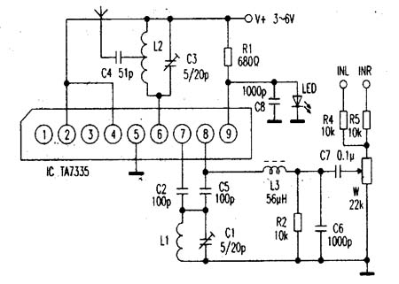 小调频发射器电路 回复
